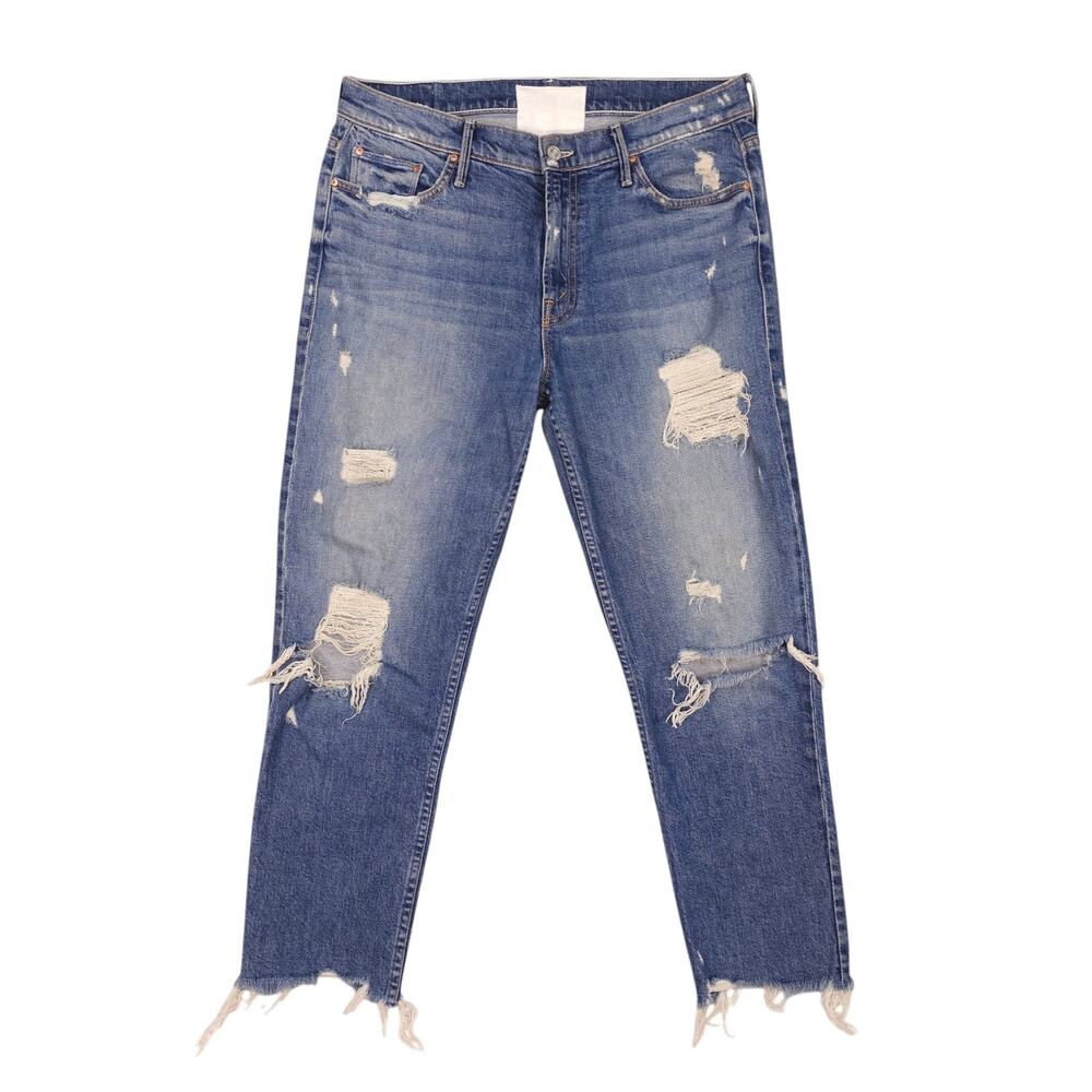 Mother Superior The Sinner Jeans Ice Cream You Scream Distressed Jeans Sz 29